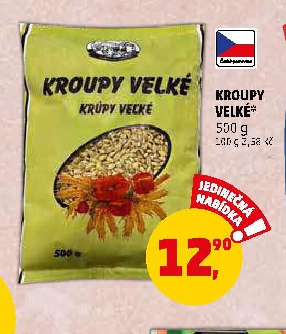 KROUPY VELKÉ