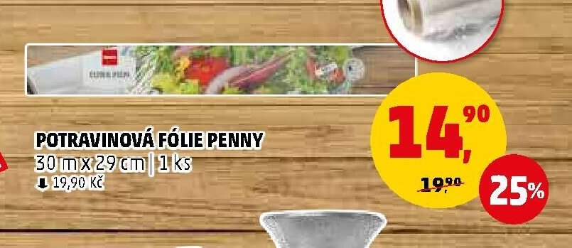 POTRAVINOVÁ FÓLIE PENNY
