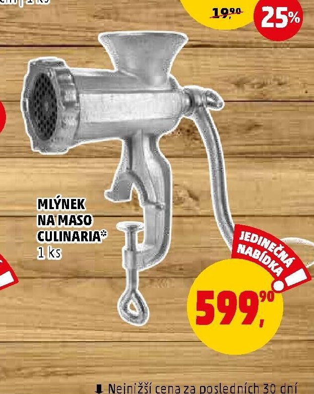 MLÝNEK NA MASO CULINARIA