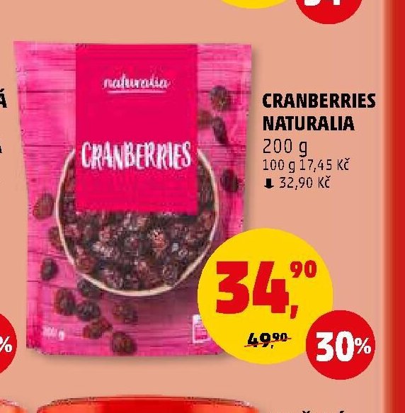 CRANBERRIES NATURALIA