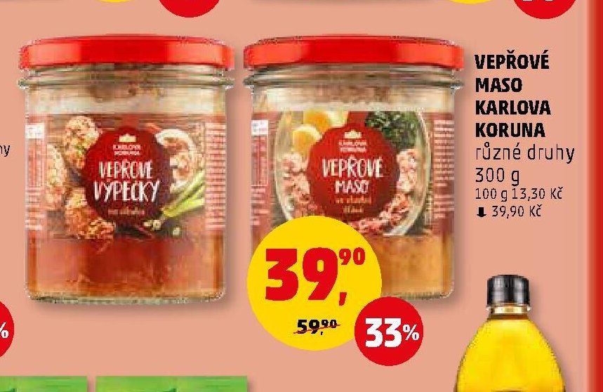VEPŘOVÉ MASO KARLOVA KORUNA