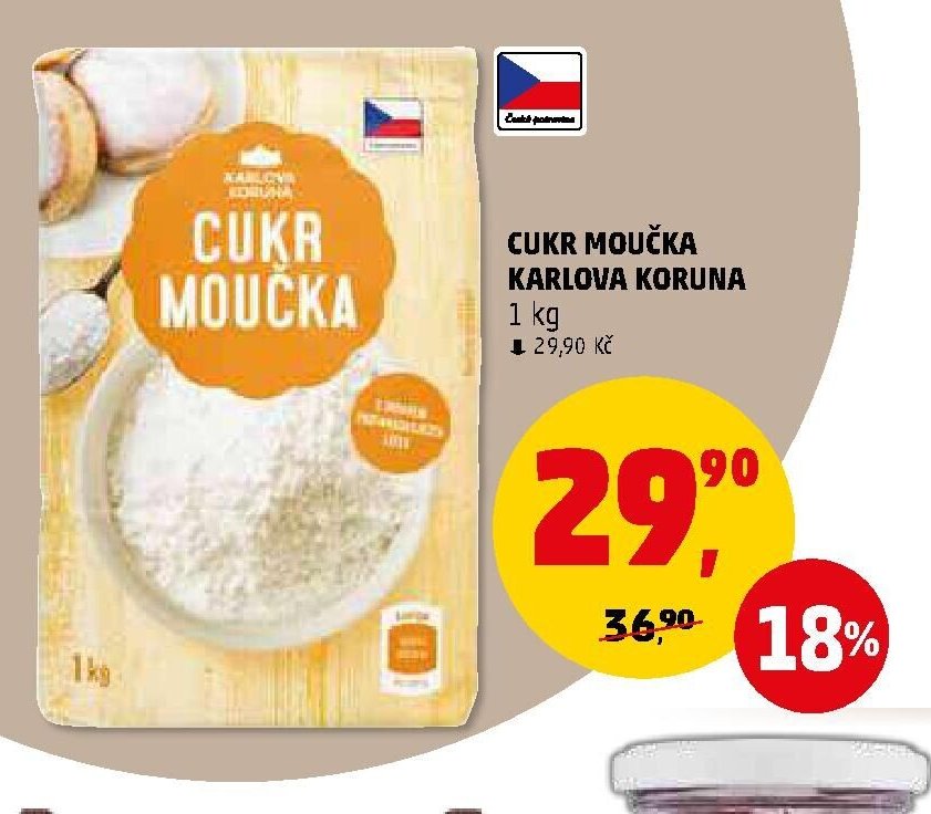 Cukr moučka Karlova Koruna 1 kg