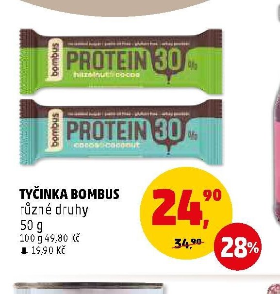 Tyčinka Bombus různé druhy 50 g