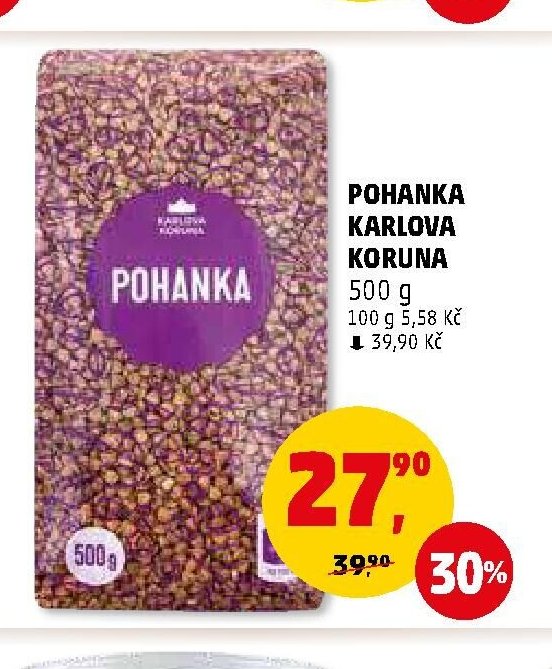 Pohanka Karlova Koruna 500 g