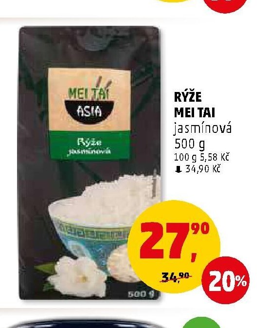 Rýže Mei Tai jasmínová 500 g