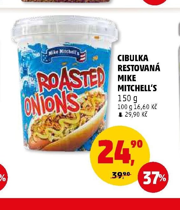 Cibulka restovaná Mike Mitchell's 150 g