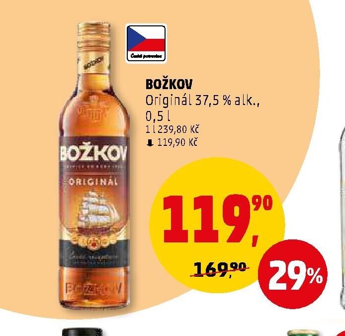 Božkov Originál 0,5 l