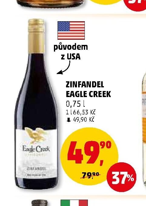 Zinfandel Eagle Creek 0,75 l