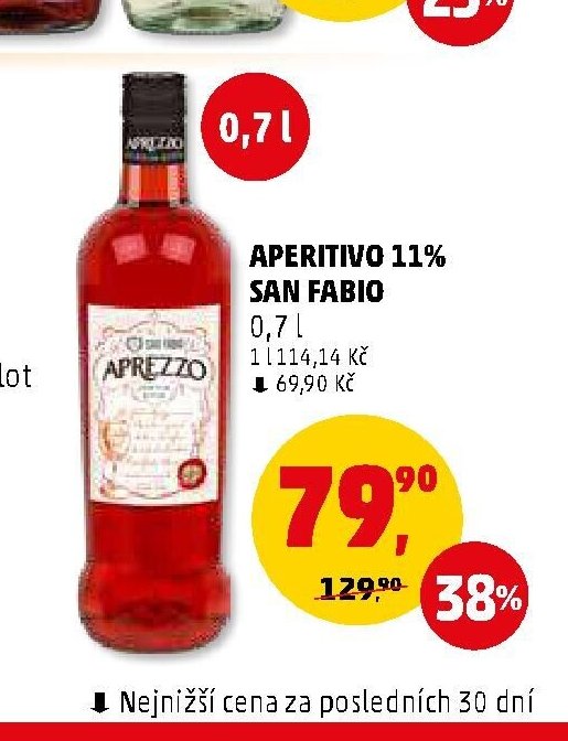 Aperitivo 11% San Fabio 0,7 l