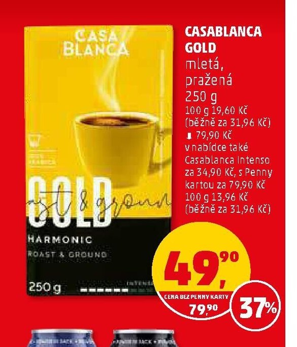 Casablanca Gold mletá, pražená