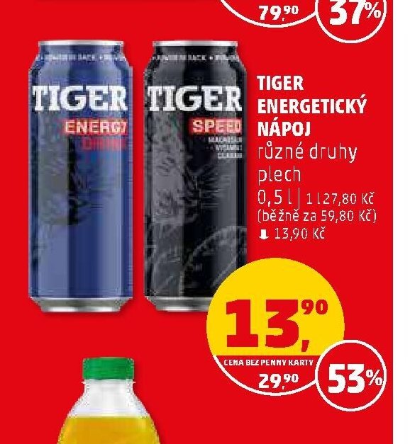 Tiger energetický nápoj