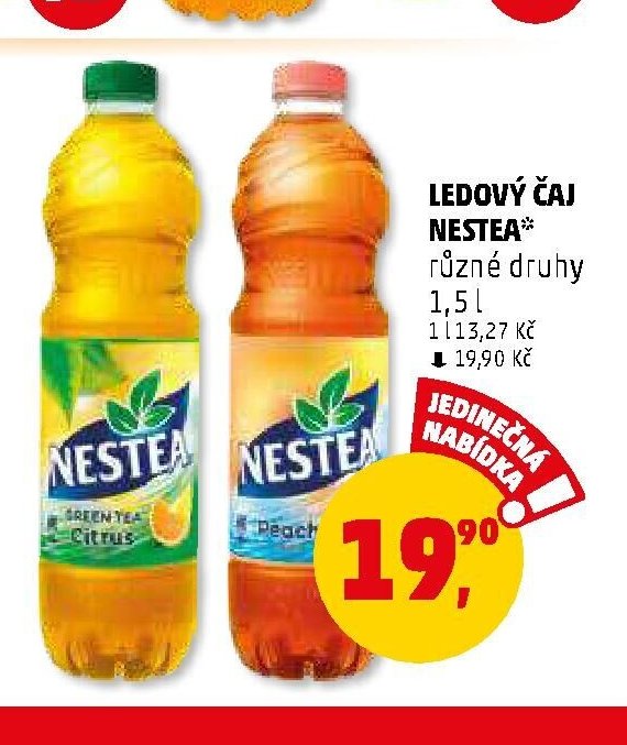 Ledový čaj Nestea různé druhy