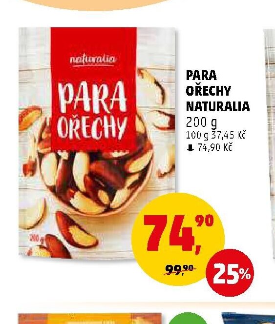 PARA OŘECHY NATURALIA 200 g