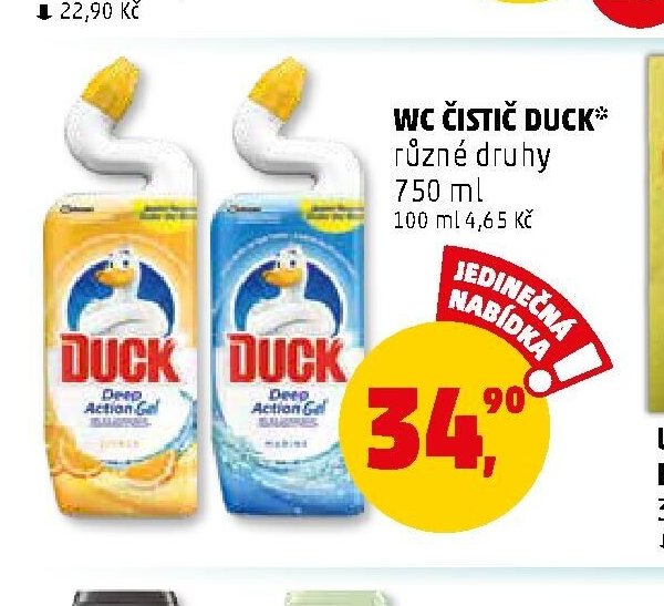 WC čistič Duck