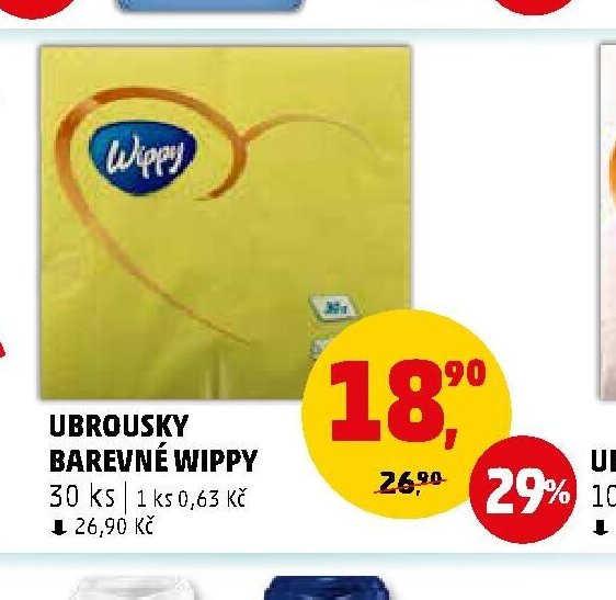 Ubrousky barevné Wippy