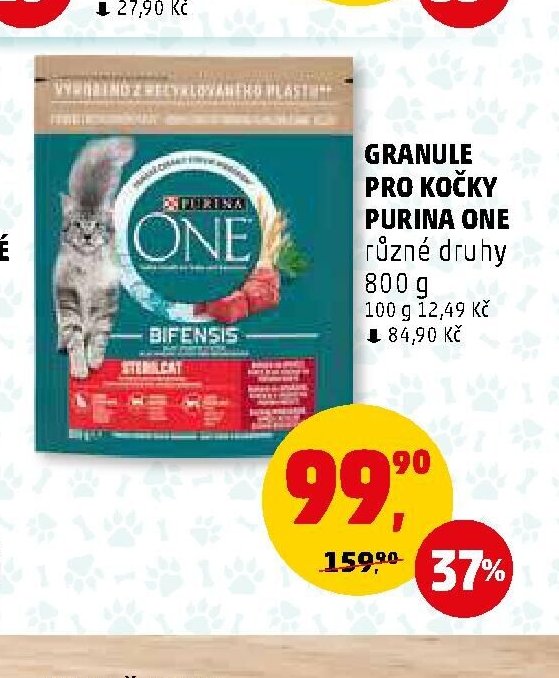GRANULE PRO KOČKY PURINA ONE