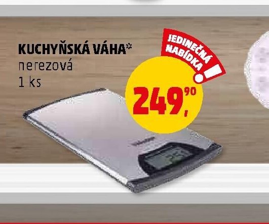 KUCHYŇSKÁ VÁHA nerezová