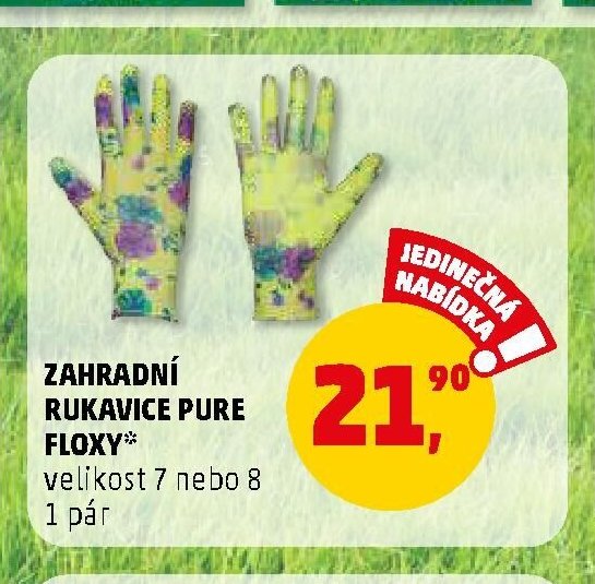 Zahradní rukavice Pure Floxy