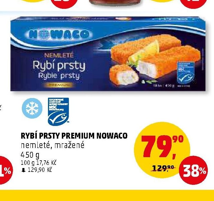 Rybí prsty Premium Nowaco