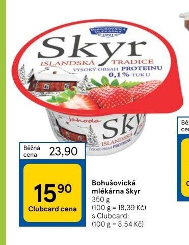 Bohušovická mlékárna Skyr