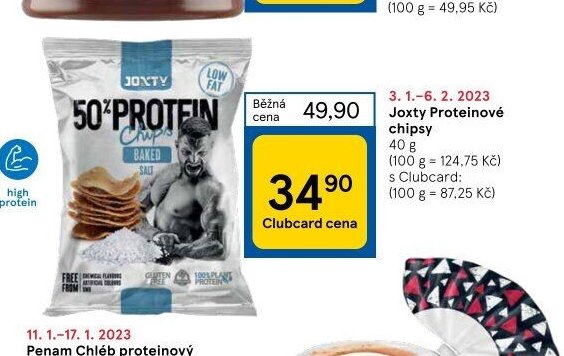 Joxty Proteinové chipsy