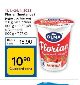 Florian Smetanový jogurt