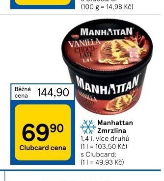 Manhattan Zmrzlina