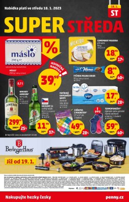 akční leták Penny Market 12.1.2023-18.1.2023
