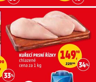 KUŘECÍ PRSNÍ ŘÍZKY