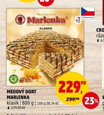 MEDOVÝ DORT MARLENKA