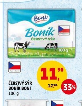 ČERSTVÝ SÝR BONÍK BONI