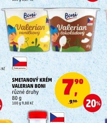 SMETANOVÝ KRÉM VALERIAN BONI