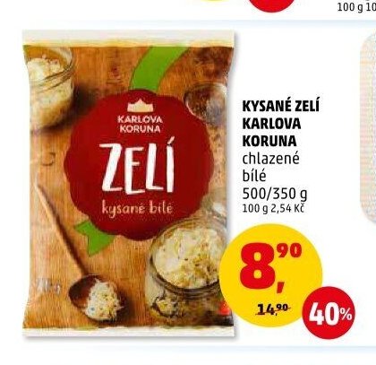 Kysané zelí Karlova Koruna