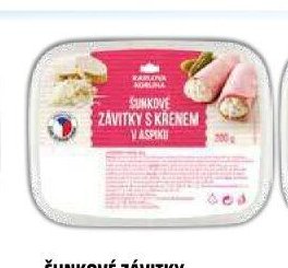 Šunkové závitky Karlova Koruna (s křenem)