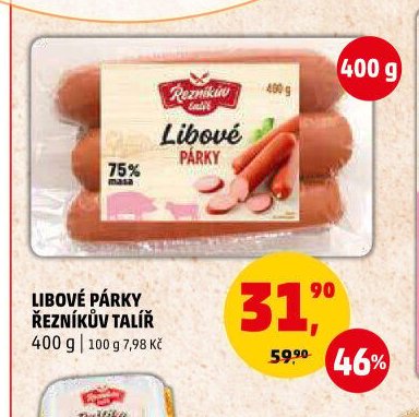 LIBOVÉ PÁRKY ŘEZNÍKŮV TALÍŘ