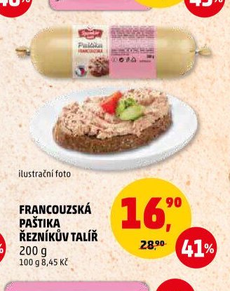 FRANCOUZSKÁ PAŠTIKA ŘEZNÍKŮV TALÍŘ