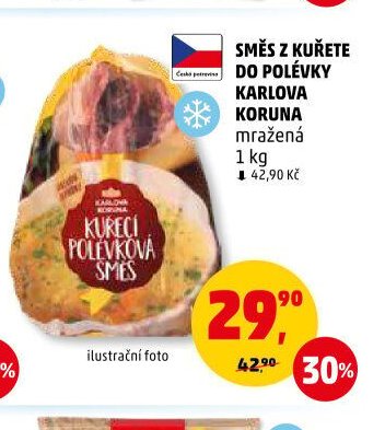 SMĚS Z KUŘETE DO POLÉVKY KARLOVA KORUNA