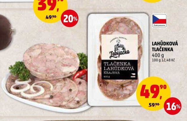 LAHŮDKOVÁ TLAČENKA