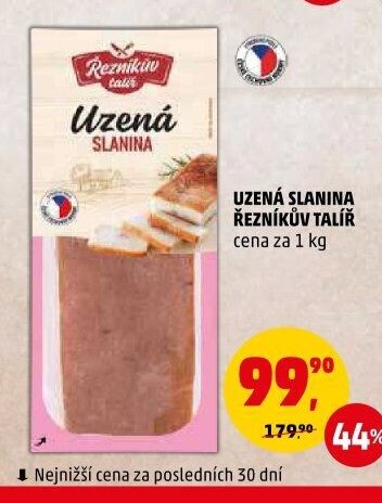 UZENÁ SLANINA ŘEZNÍKŮV TALÍŘ