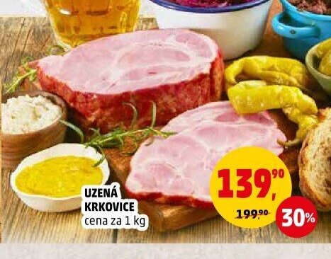 Uzená krkovice