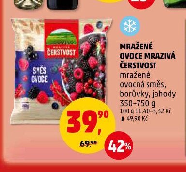 Mražené ovoce Mrazivá čerstvost