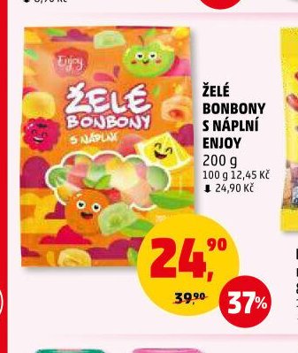 Želé bonbony s náplní Enjoy