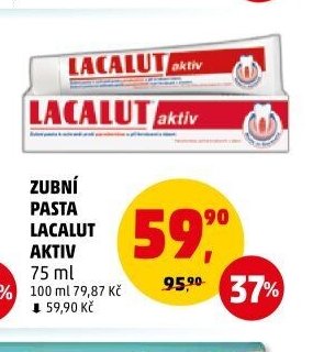 Zubní pasta Lacalut aktiv
