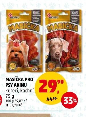 MASÍČKA PRO PSY AKINU