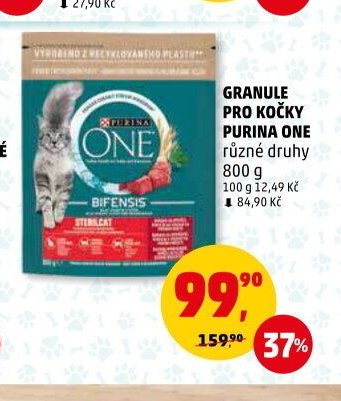 GRANULE PRO KOČKY PURINA ONE