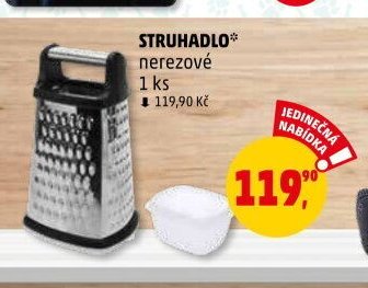 STRUHADLO nerezové