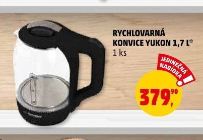 RYCHLOVARNÁ KONVICE YUKON 1,7 L