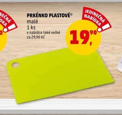 PRKÉNKO PLASTOVÉ malé