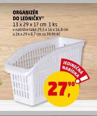 ORGANIZÉR DO LEDNIČKY