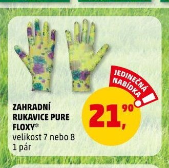 ZAHRADNÍ RUKAVICE PURE FLOXY
